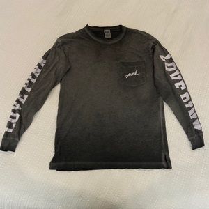 Victoria’s Secret PINK gray long sleeve